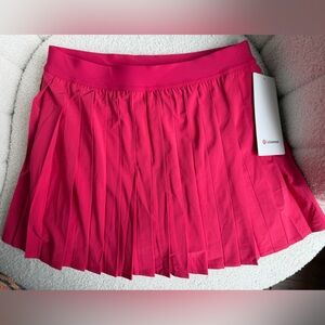 Lululemon high-Rise Pleated Tennis Skirt
